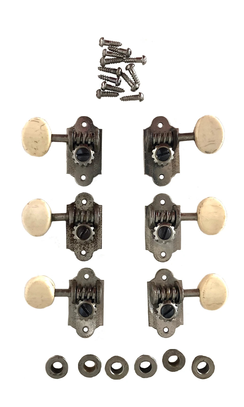 Waverly Solid Head Tuner Set 1960s – Matt Umanov Guitars