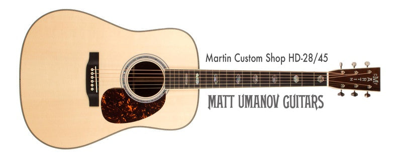 Some very special Martin guitars.