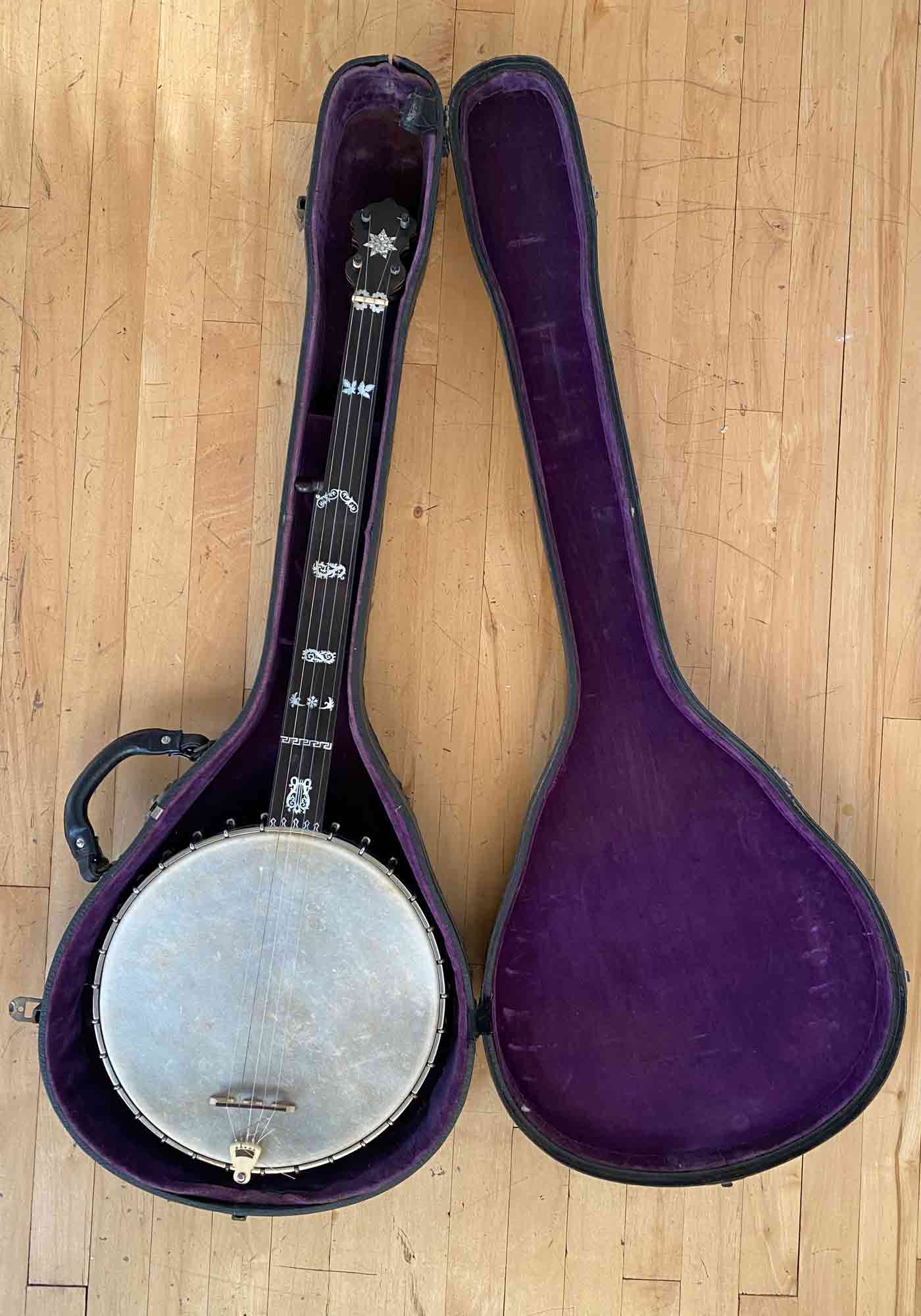 Ajax Temlett Fretless 5-String Banjo 1890s
