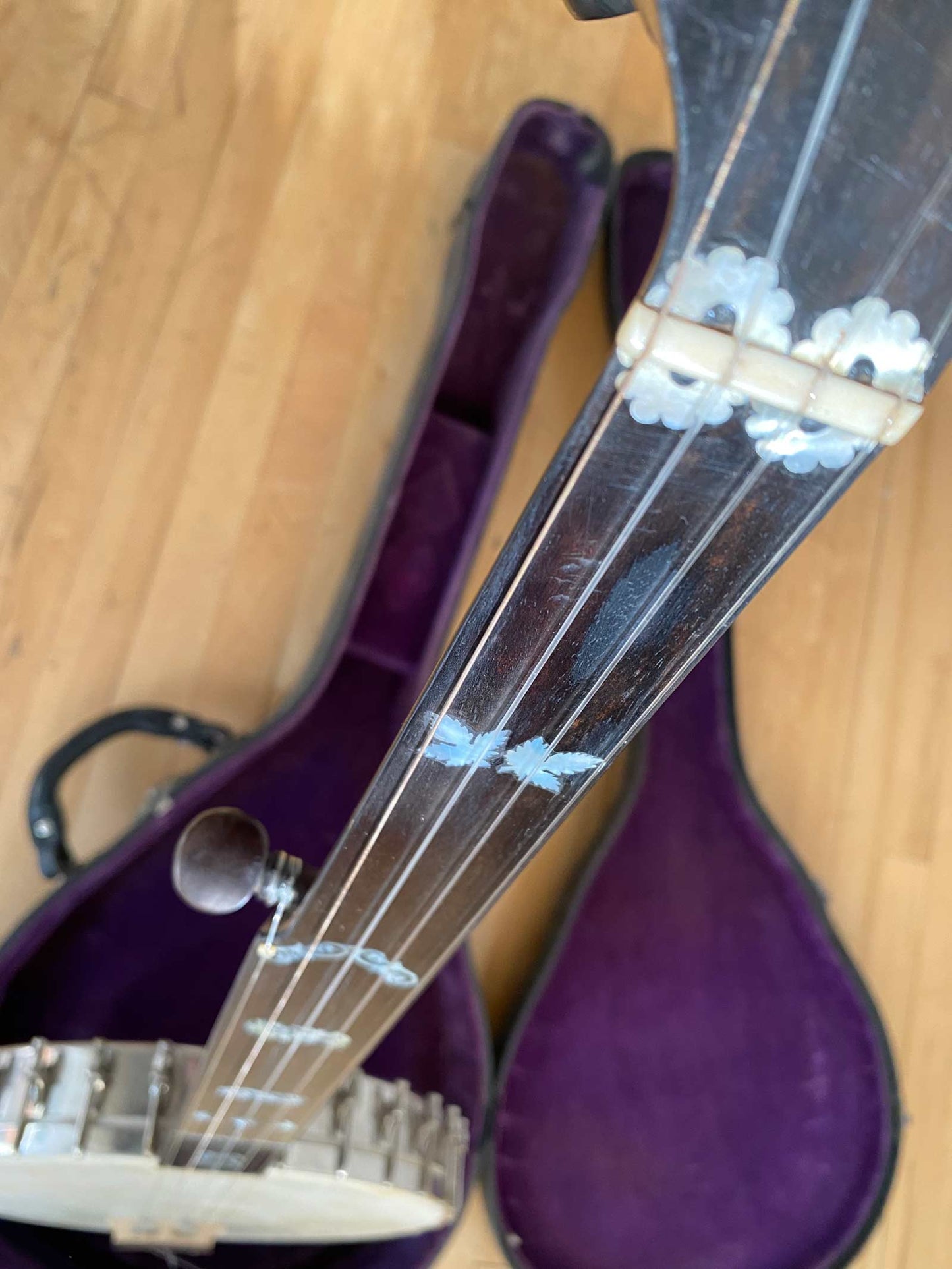Ajax Temlett Fretless 5-String Banjo 1890s