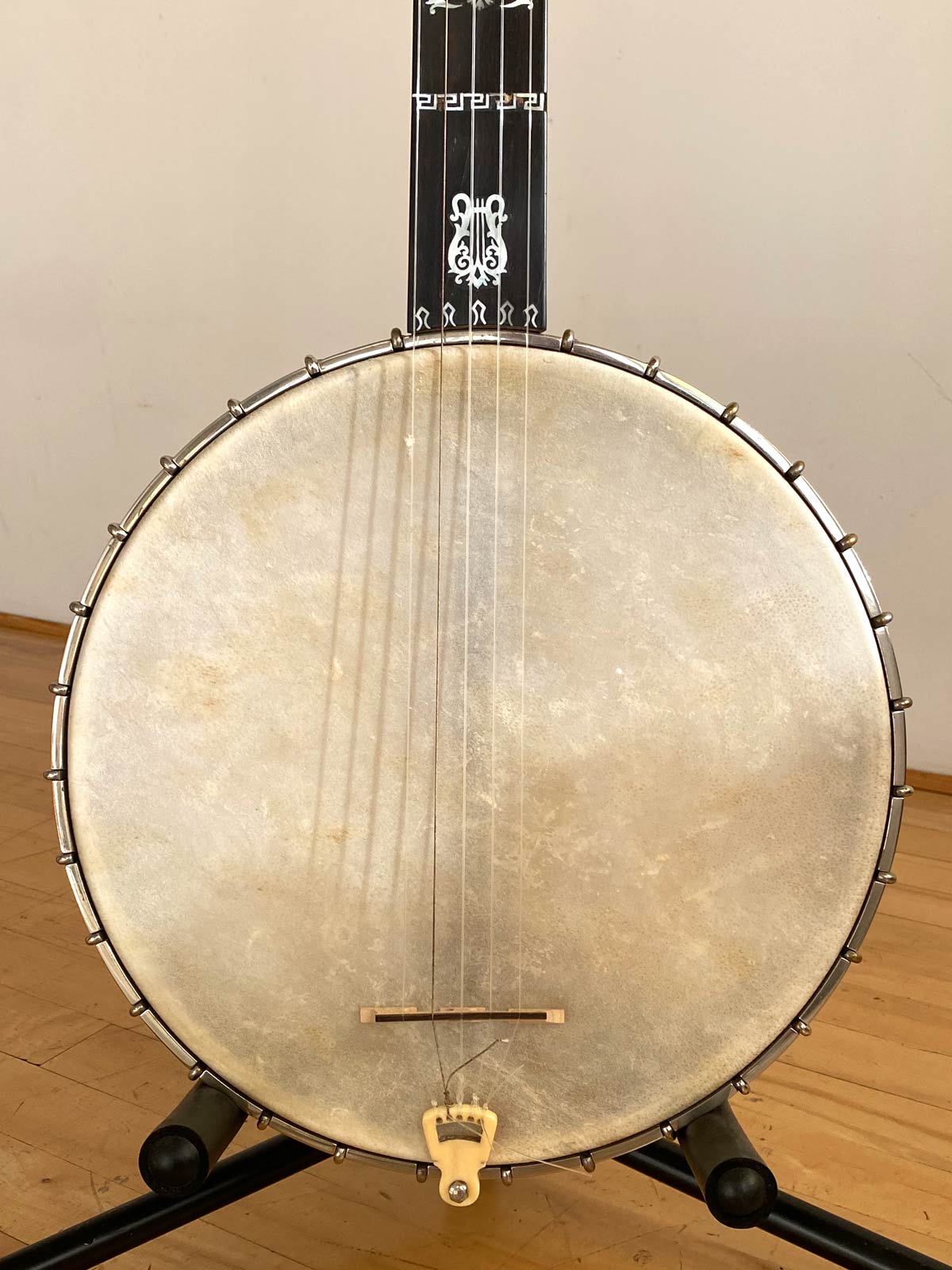 Ajax Temlett Fretless 5-String Banjo 1890s