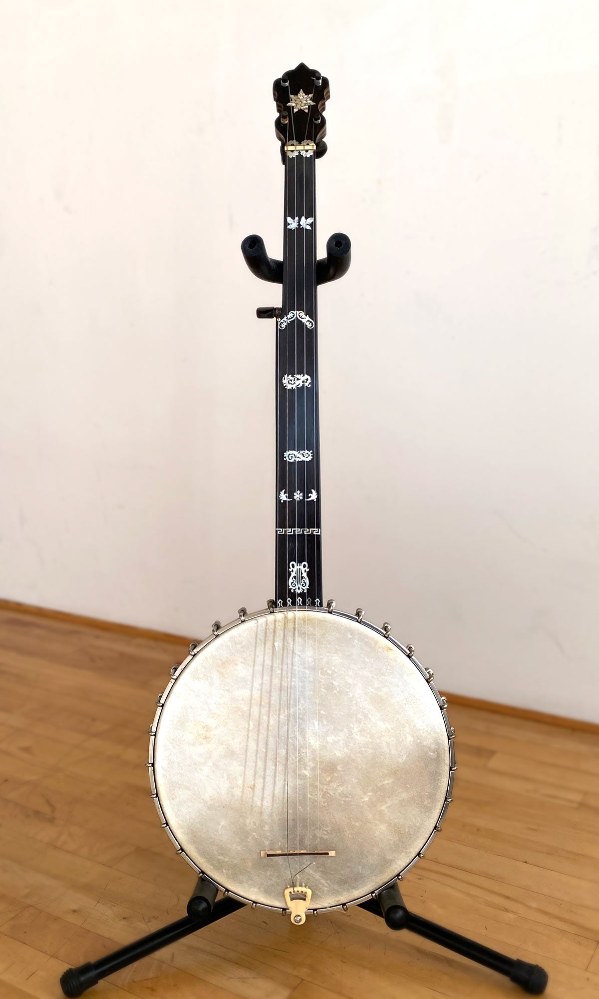 Ajax Temlett Fretless 5-String Banjo 1890s