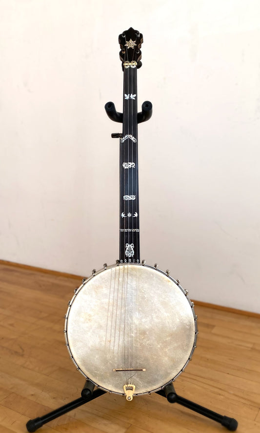 Ajax Temlett Fretless 5-String Banjo 1890s