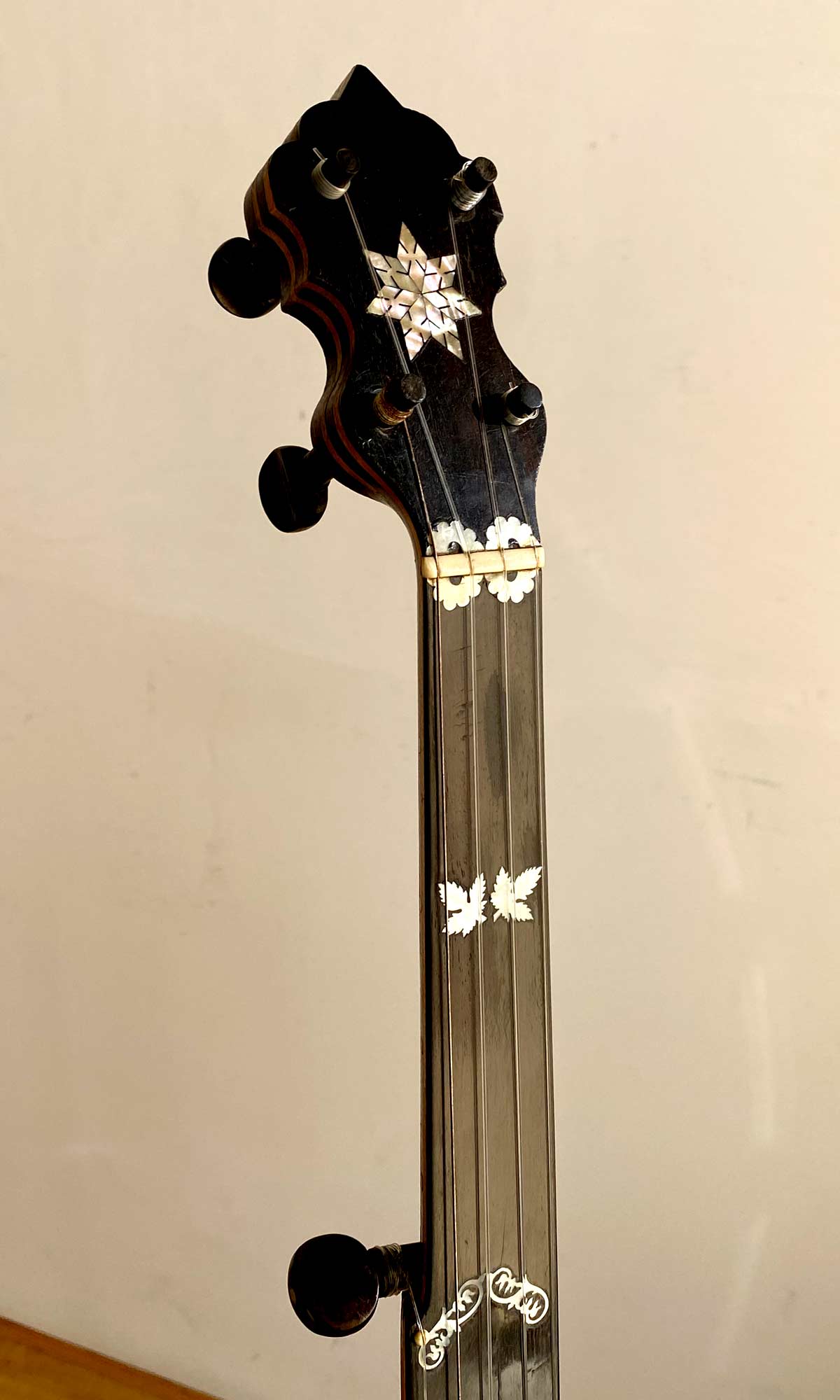 Ajax Temlett Fretless 5-String Banjo 1890s